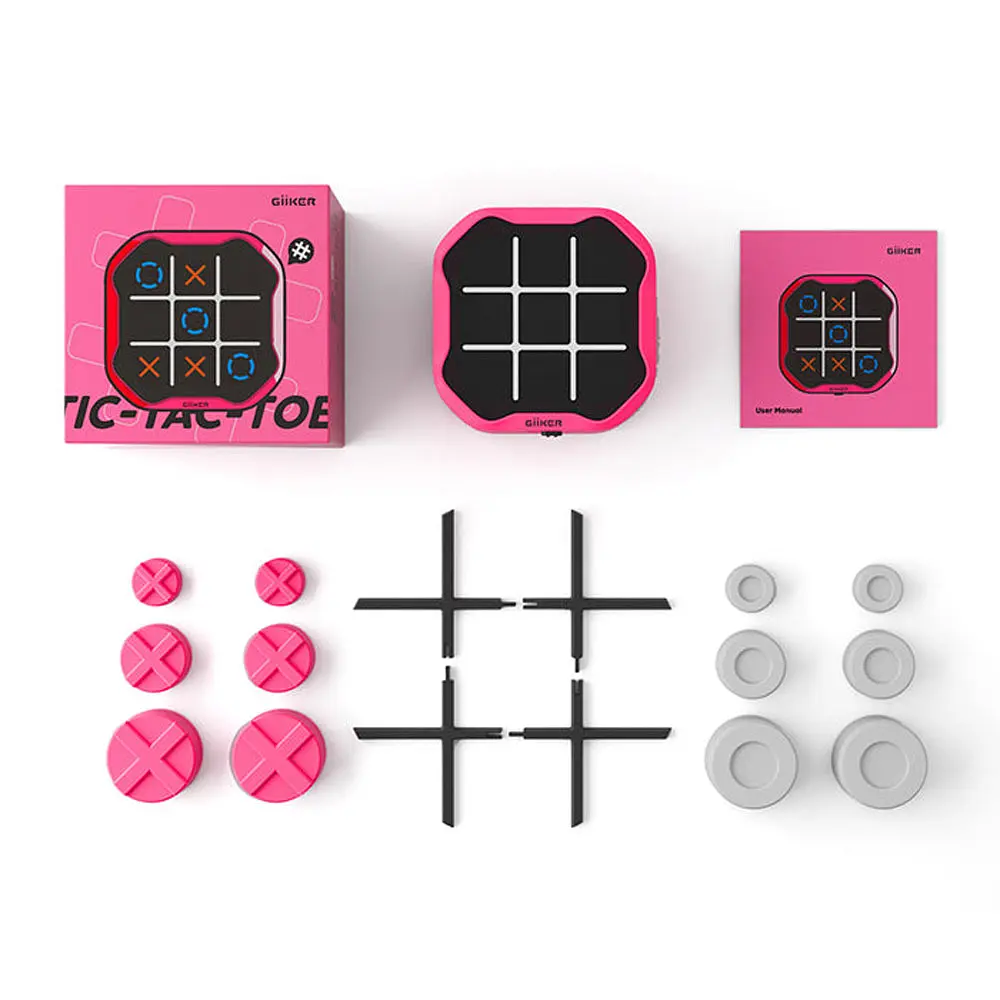 Интерактивная игра крестики-нолики Xiaomi GiiKER Tic-Tac-Toe Bolt (JKJZQ001) Pink - фото 2
