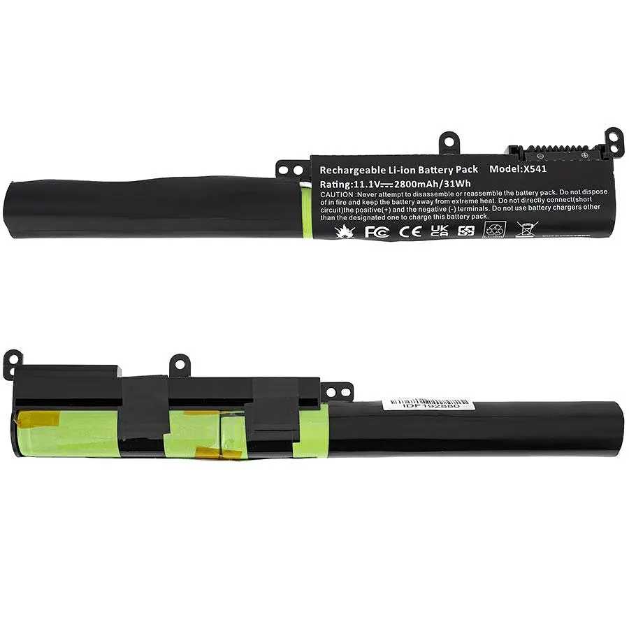 Адаптер для ноутбука Asus A31N1601 (X541SA X541SC X541UA X541UV) 11.1V 2800mAh Черный (LG/ Samsung/ Sanyo) - фото 2