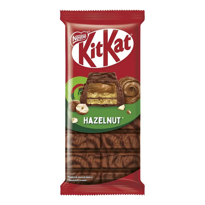 Набір плиток KitKat: Лісовий горіх 99 г +  Солона карамель 99 г - фото 3