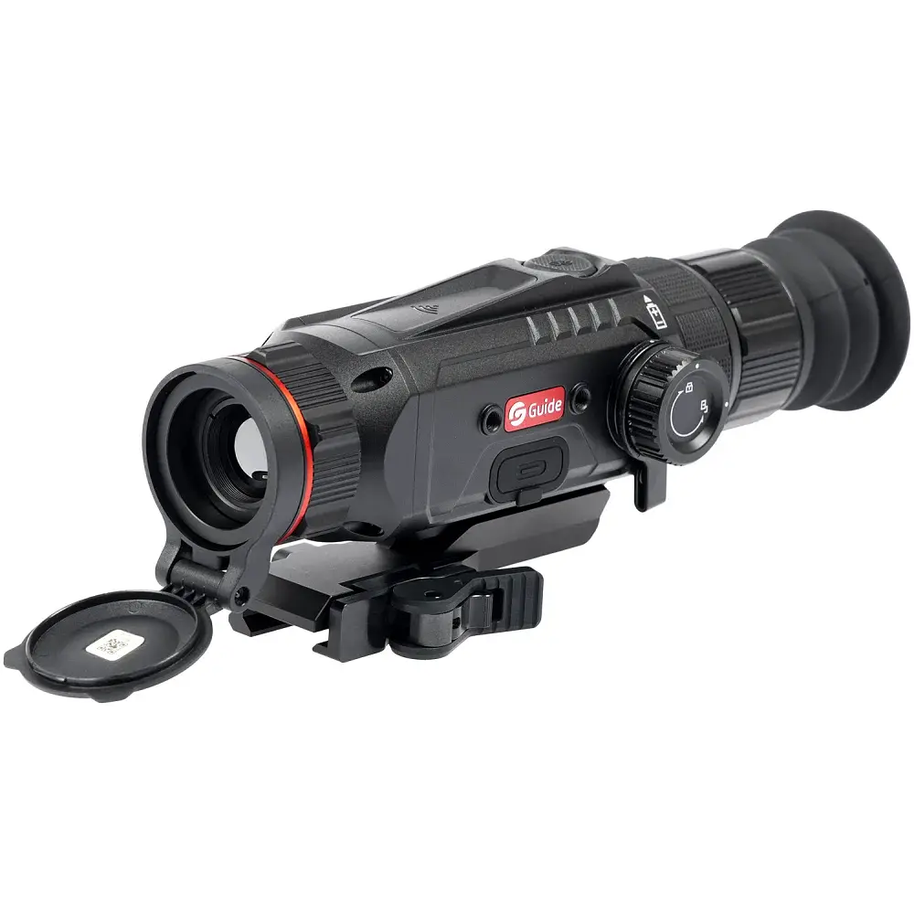 Приціл тепловізійний GUIDE TR212 Gen2 2.8-11.2x19 256x192@12μm QD Long mount - фото 3