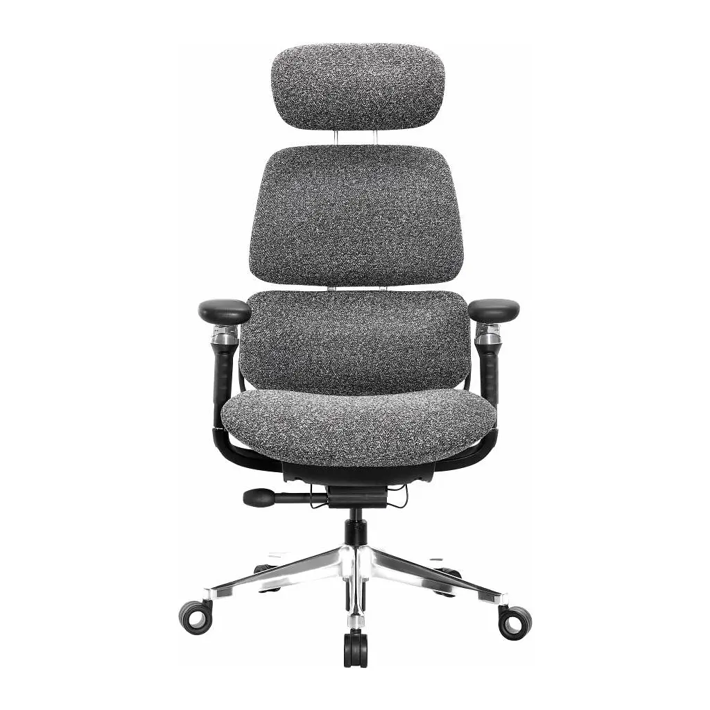 Крісло ігрове GT Racer X-819 Gray (X-819 Fabric Wood Gray) - фото 2