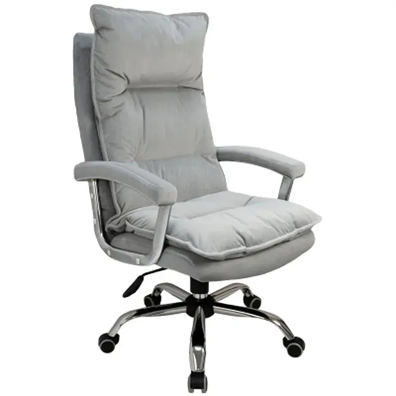Офісне крісло Примтекс плюс Flex Chrome MF VL-85 PK, оксамит сірий (Flex Chrome MF VL-85 PK) - фото 2