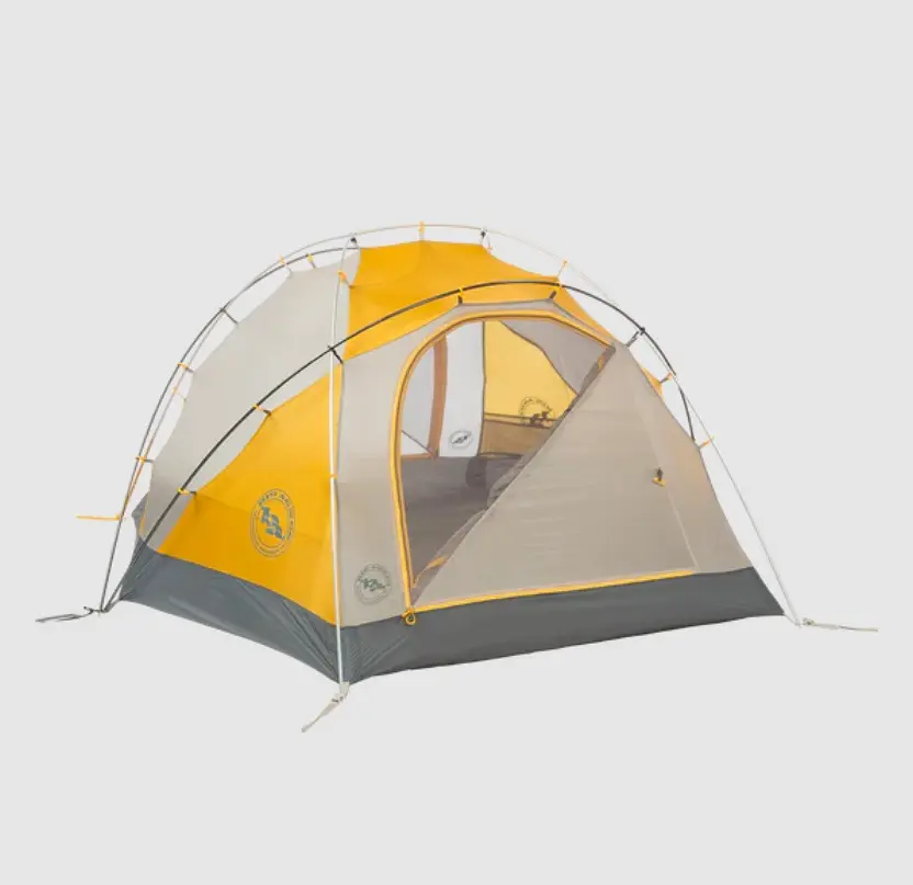 Палатка Big Agnes Battle Mountain 3 Желтый - фото 4