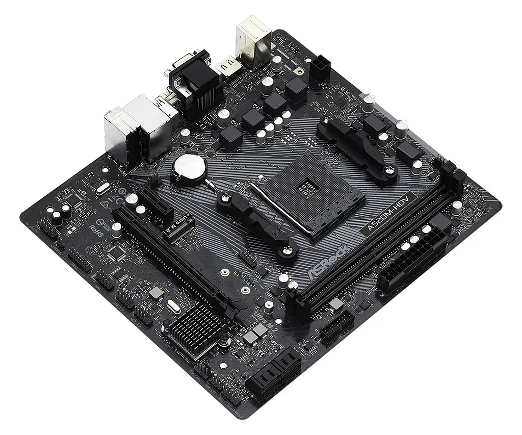 Материнская плата ASRock A520M-HDV Socket AM4 - фото 3