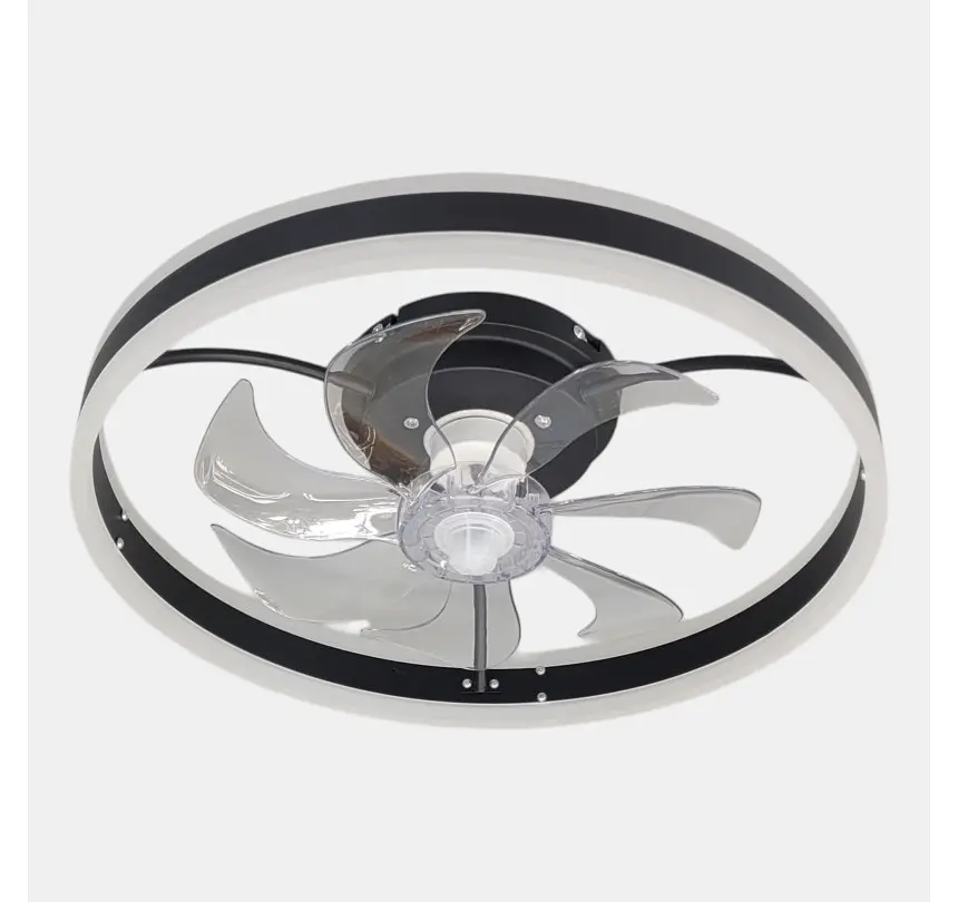 Стельова LED-люстра-вентилятор Artlight FS301BK, чорна, 71 Вт, від 10-18 м² - фото 3