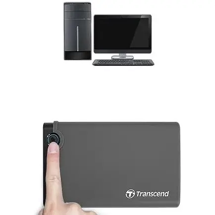Зовнішня кишеня для HDD/SSD Transcend StoreJet 25CK3 2.5` SATA to USB 3.0 Rubber (TS0GSJ25CK3) [69861] - фото 5