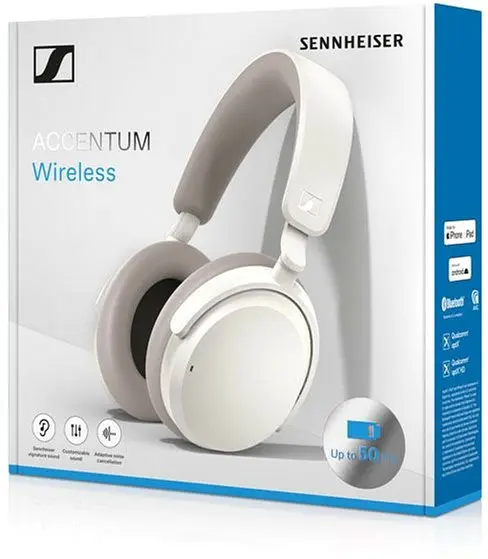 Навушники Sennheiser ACCENTUM Wireless White (700175) - фото 5