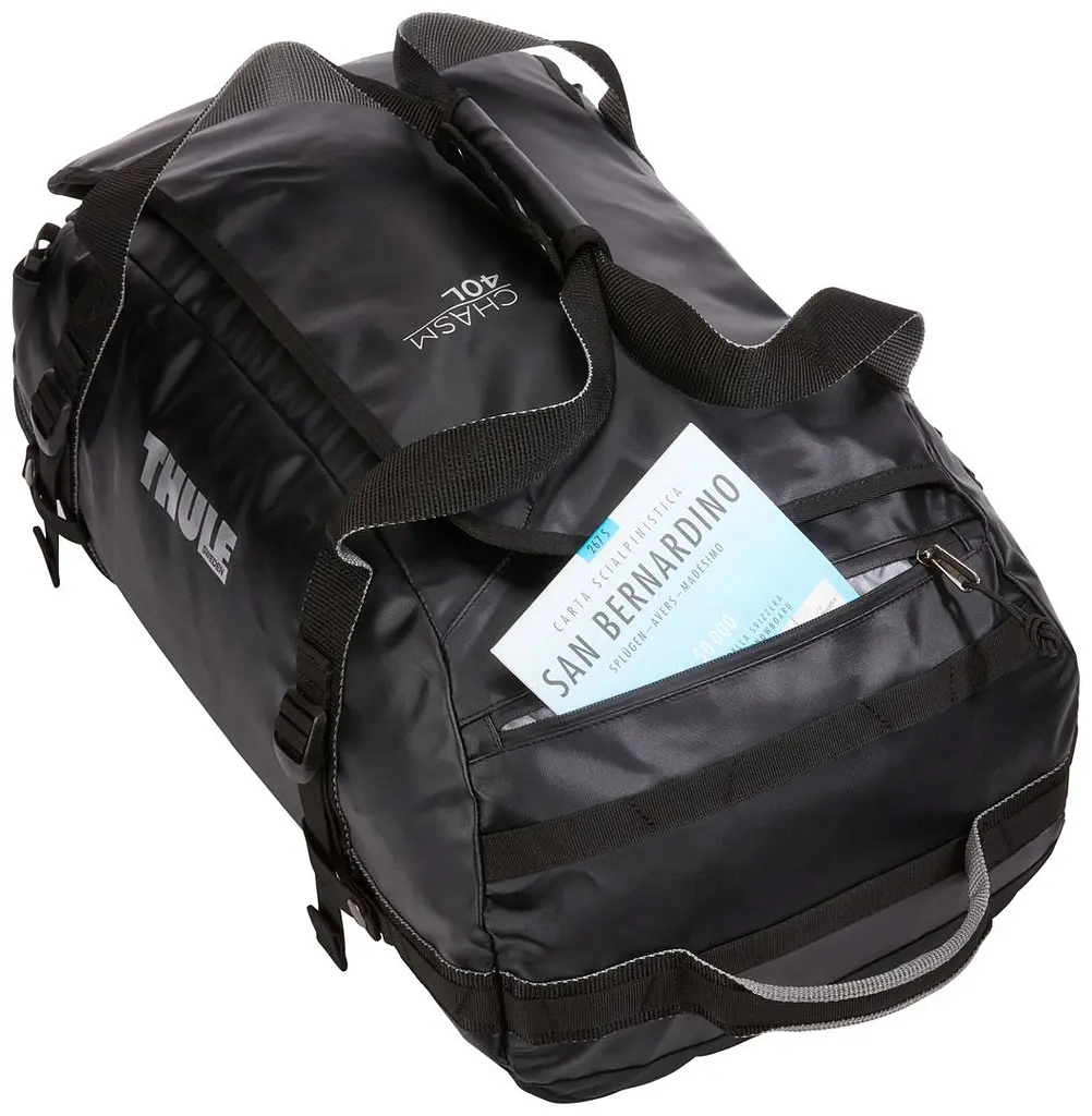 Спортивная сумка Thule Chasm Duffel 90 л black (TH 3204417) - фото 12