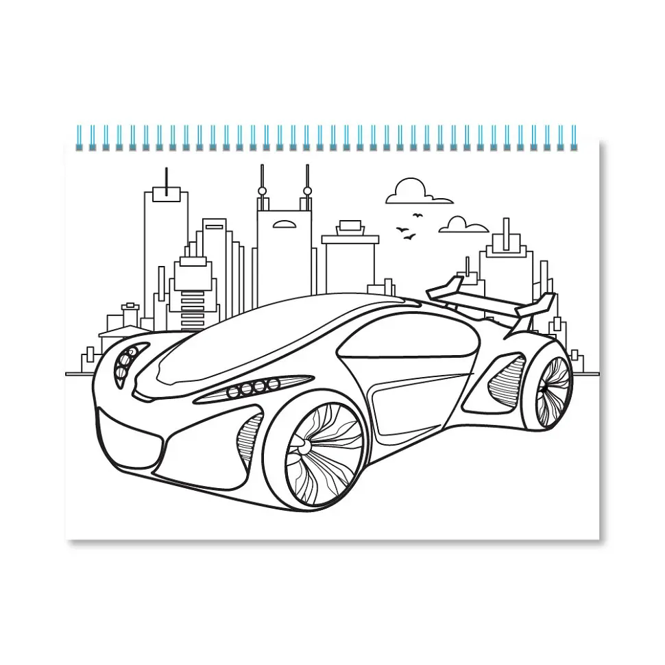 Детская раскраска с карандашами "Coloring fun" НТ-39-02, 24 листа - фото 2