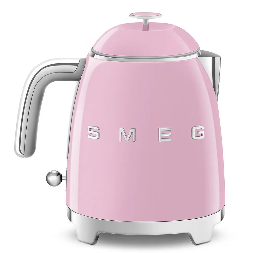 Чайник електричний Smeg (KLF05PKEU) Retro Style 50's - 0,8л - рожевий, Рожевий - фото 7