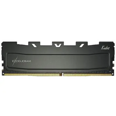 Модуль пам'яті для комп'ютера DDR4 16GB 3200 MHz Black Kudos eXceleram (EKBLACK4163216X) - фото 2