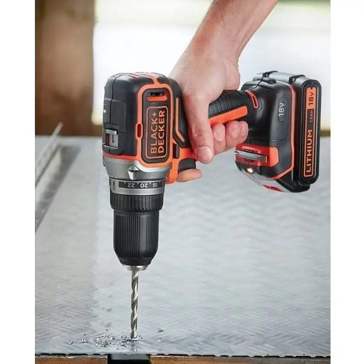 Дриль-шуруповерт Black+Decker BL186KB [119539] - фото 4