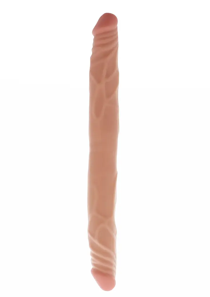 Двухсторонний фаллоимитатор Get Real Double Dong 14 Inch 35.5 см телесный - фото 2
