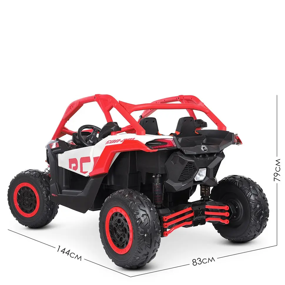 Дитячий електромобіль Bambi Джип M 4920EBLR-3 до 50 кг - фото 4