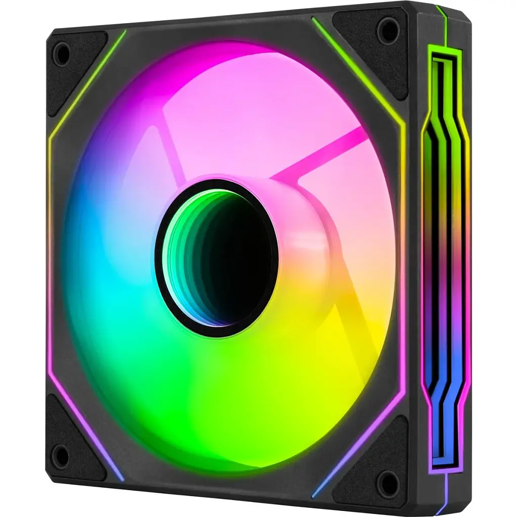 Кулер до корпусу AeroCool Phantom M-3 Reverse 12 PWM ARGB Black (ACF3-MR11227.11) - фото 6
