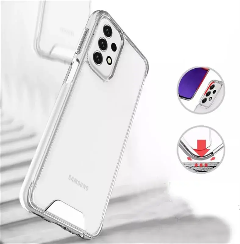 Чохол-накладка BeCover Space Case для Samsung Galaxy A23 SM-A235 Transparancy (707805) - фото 5