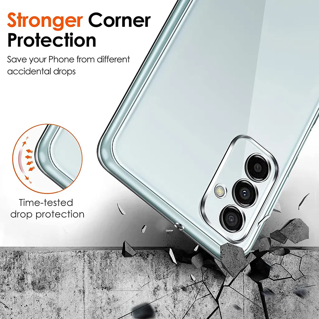 Чехол WXD TPU Transparent Case для Samsung Galaxy M13 4G [70111] - фото 3