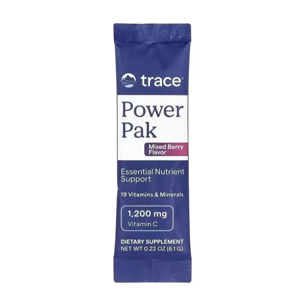Вітамінно-мінеральний комплекс Trace Електроліти, смак ягід Power Pak, 30 пакетів по 6 гр (TMR00287) - фото 3