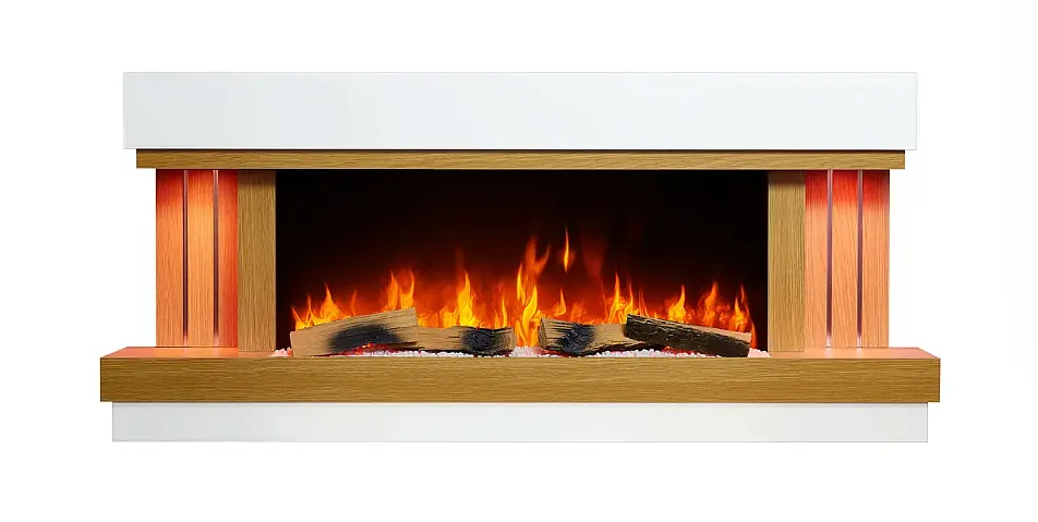 Електрокамін ArtiFlame Sogne AF52 — 3D-ефект полум’я, обігрів до 30 м², Wi-Fi