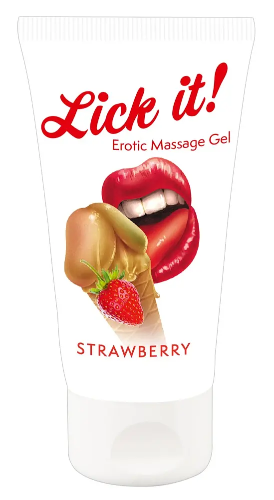 Оральний лубрикант Lick it! Strawberry 50 ml Orion 42-06257360000; 71326257360000 100464