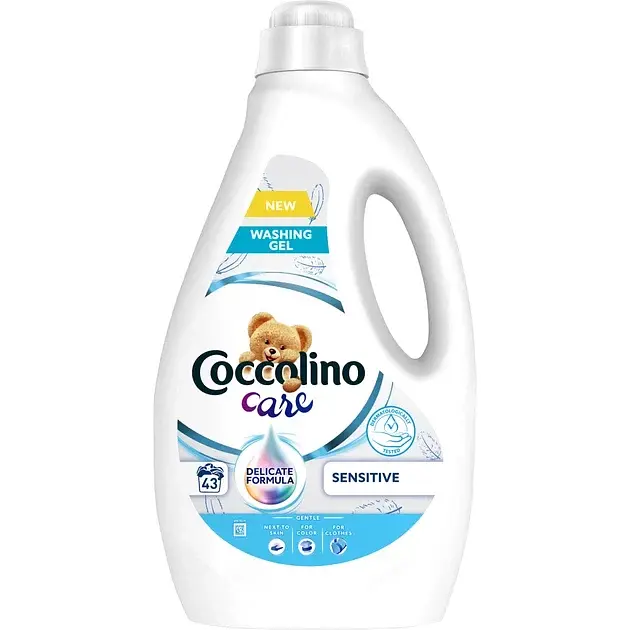 Coccolino Care засіб для делікатного прання Sensitive 1,72 л