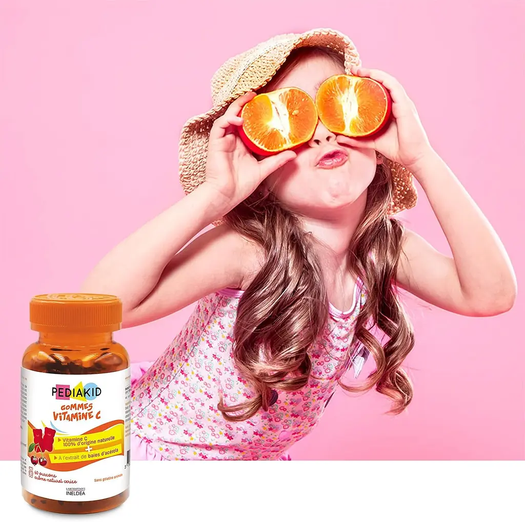 Ведмежуйки Pediakid Gommes Vitamine C 60 жувальних мармеладок - фото 3