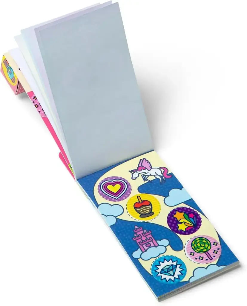 Набір Melissa & Doug Sticker WOW! Улюблені речі - мініблокнот і 200 наліпок для штампу запасний комплект (SKU-288) - фото 3