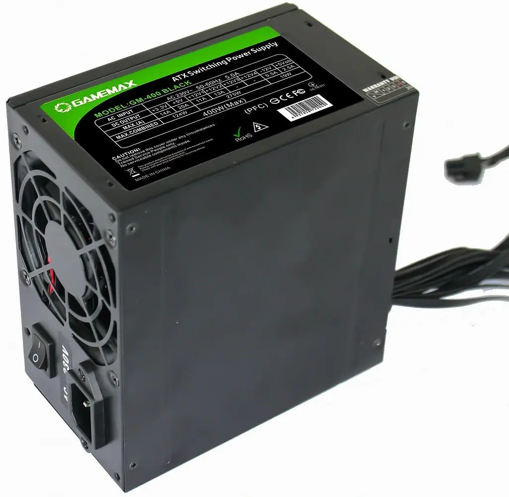 Блок питания GameMax 400W (GM-400-8CM Black) - фото 3