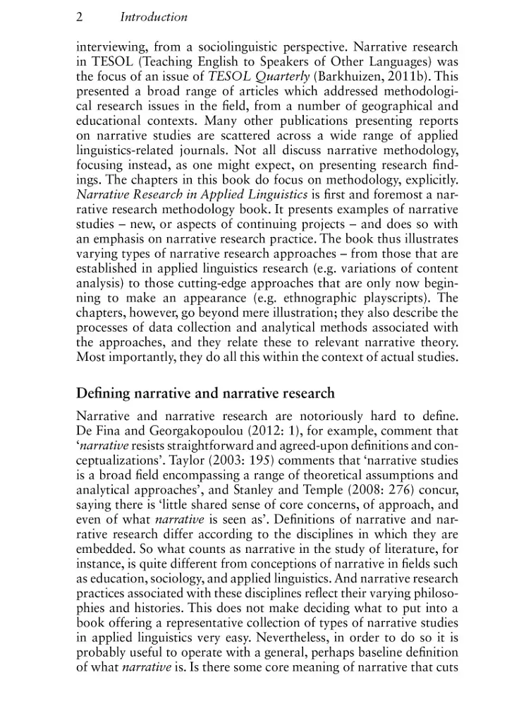 Narrative Research in Applied Linguistics - фото 5