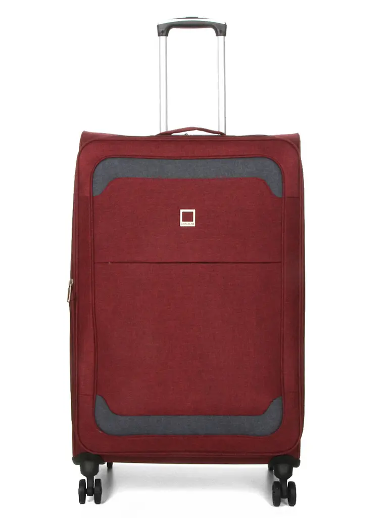 Валіза Великий (L) тканинний Airtex Worldline Tirana 608 на 4 колесах 75x46x28см 100л - фото 2