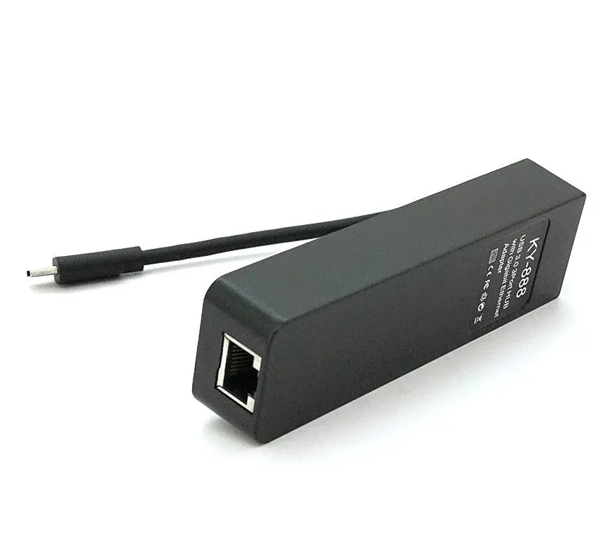 Розгалужувач USB-Хаб Type-C алюмінієвий, 3 порти USB 3.0 + 1 порт Ethernet - фото 2