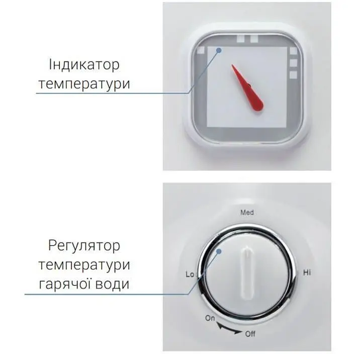 Водонагрівач електричний Thermo Alliance Slim вертикальний мокрий ТЕН 1.5 кВт 50 л D50V15Q1 - фото 2