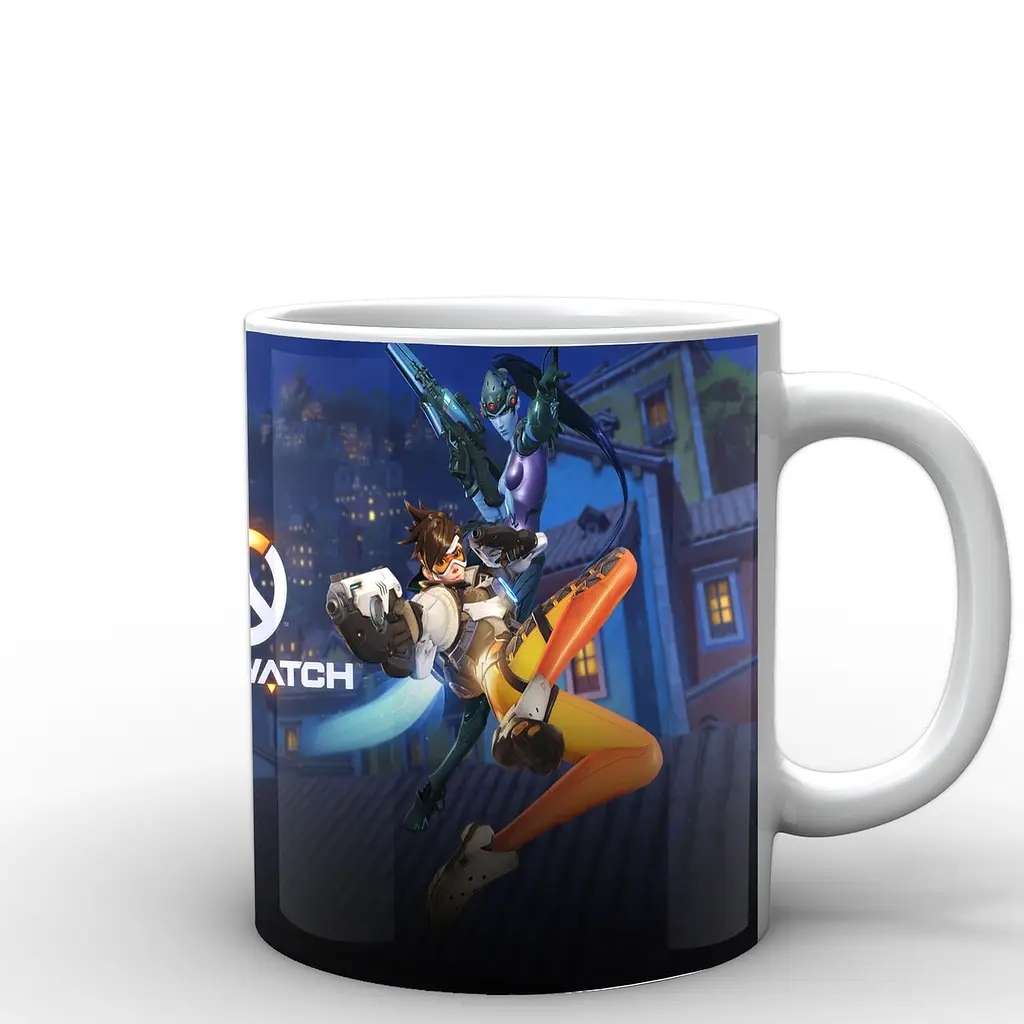 Кухоль GeekLand Overwatch Овервотч постер OW.02.006 330 мл білий - фото 2