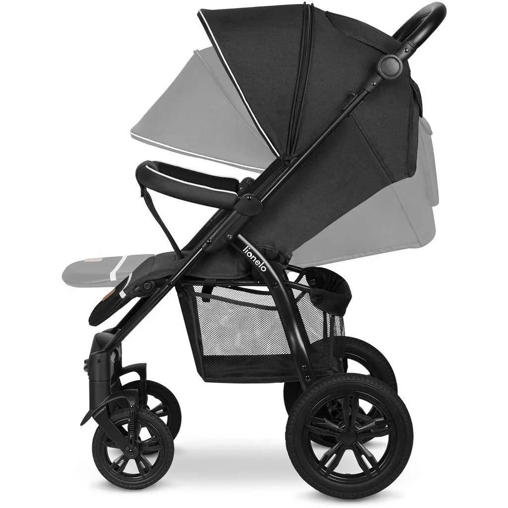 Прогулянкова коляска Lionelo Annet Tour Black Carbon, чорна (LO-ANNET TOUR BLACK CARBON) - фото 6