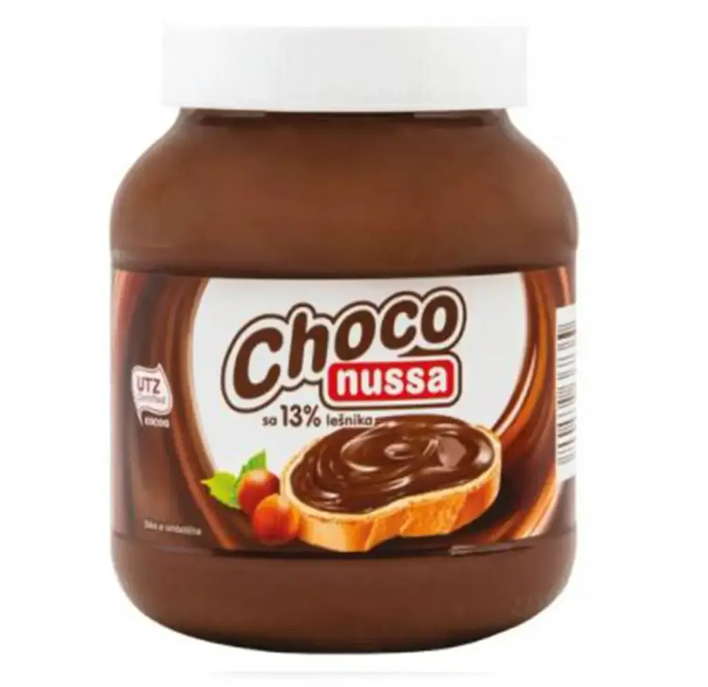 Шоколадно-горіхова паста Choco Nussa (13% фундука) 400 г