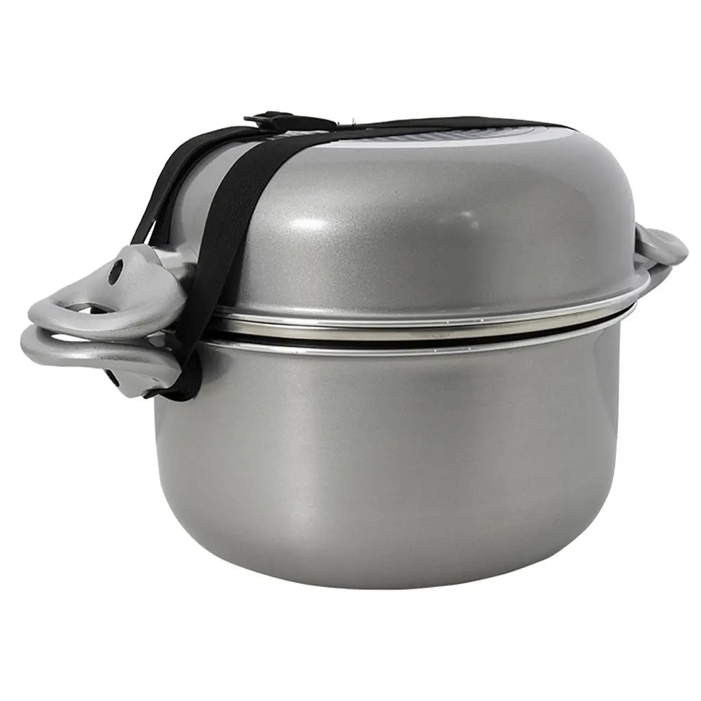 Набор кухонной посуды алюминиевый 8 шт. Gimex Cookware Set induction 8 предметов Silver (6977227) - фото 2
