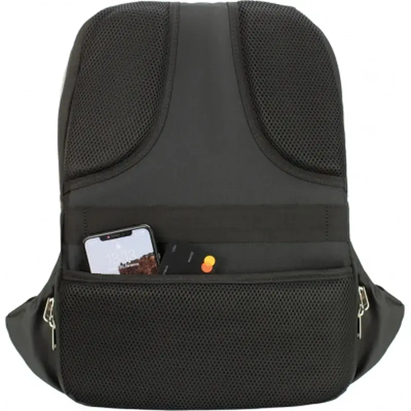 Рюкзак шкільний Optima 17" USB унісекс Сірий (O96914-03) - фото 3