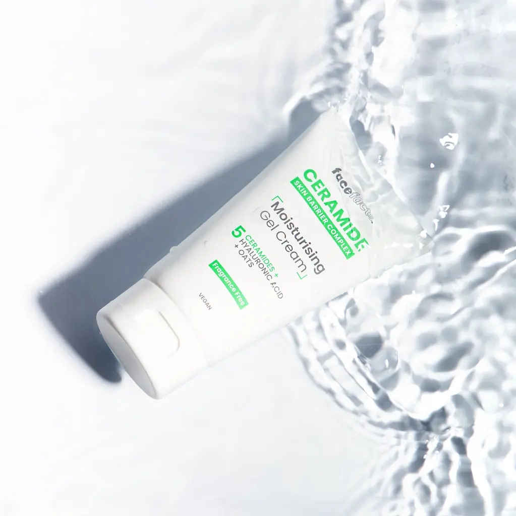 Зволожуючий гель-крем з керамідами Face Facts Ceramide Skin Barrier Complex Moisturising Gel Cream 50 мл - фото 4