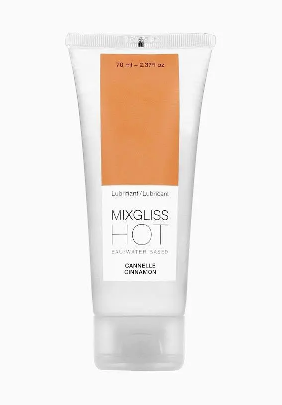 Лубрикант на водній основі MixGliss HOT CANNELLE з ароматом кориці, 70 мл