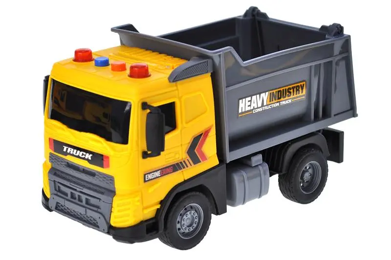 Іграшкова машинка вантажівка будівельна техніка інерційна City Working Truck Cars JS201 в коробці р.41х29х12, 5см - фото 5