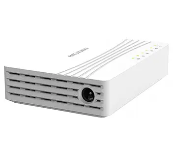 Комутатор Hikvision 5 портів некерований (DS-3E0505D-E 1000M) - фото 2