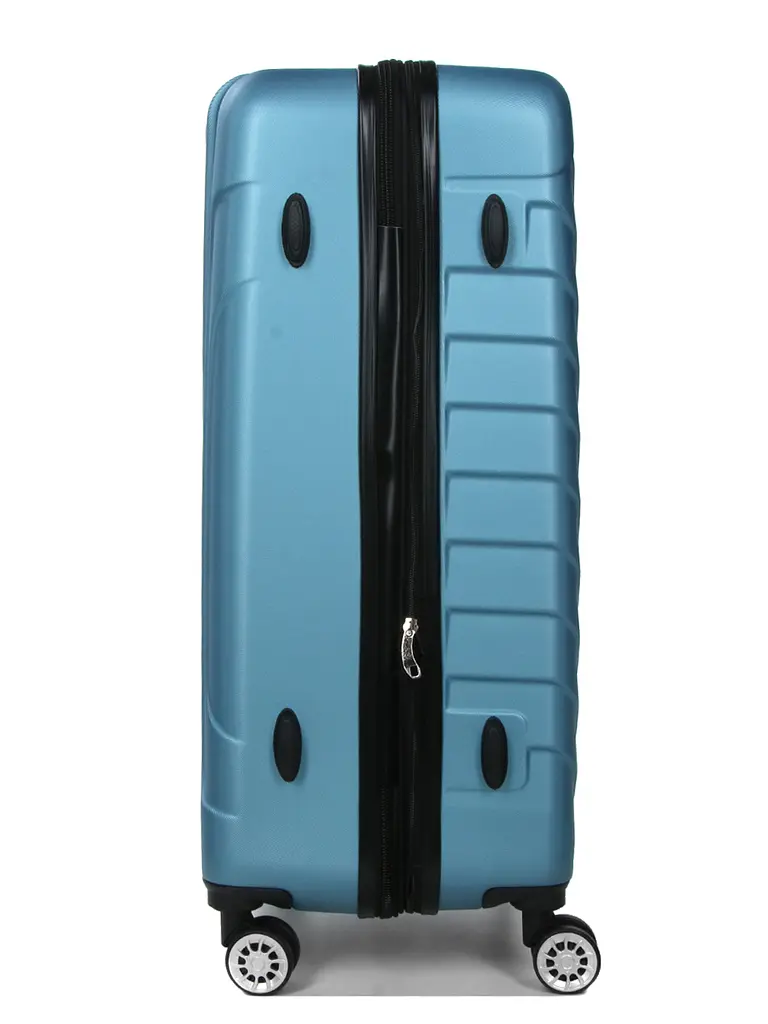 Валіза велика L ABS-пластик Madisson Snowball 03403 78х52х32см 103+17л Блакитний - фото 6