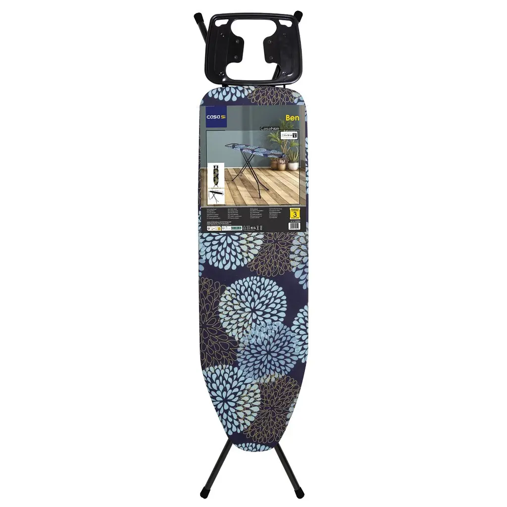 Дошка для прасування Casa Si Ben 110x30 Black with Blue Firework (CS98090G387) - фото 2