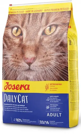 Сухий беззерновий корм Josera DailyCat для котів із птицею 10 кг