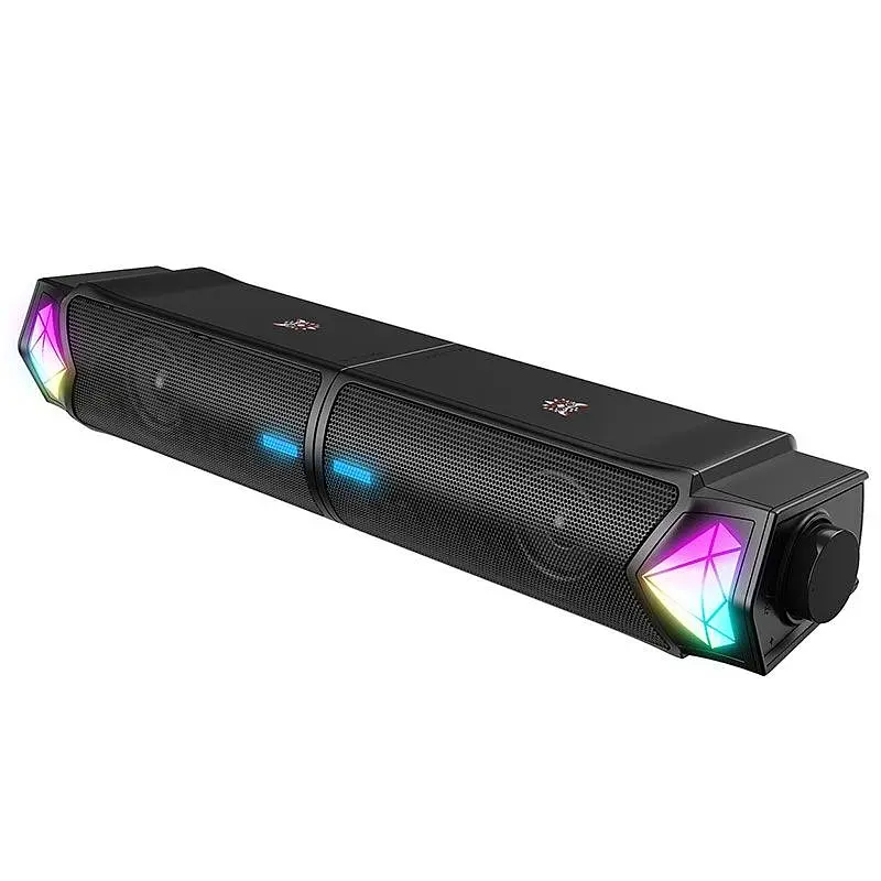 Акустика для ПК Onikuma RGB Backlight L1 3Wx2 BT5.3 USB Mic - фото 6