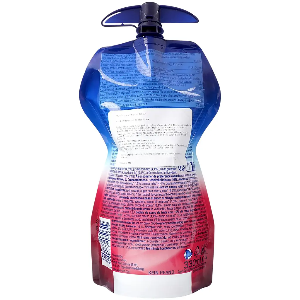 Напій соковий Capri-Sun Вишня-Гранат 330 мл - фото 2