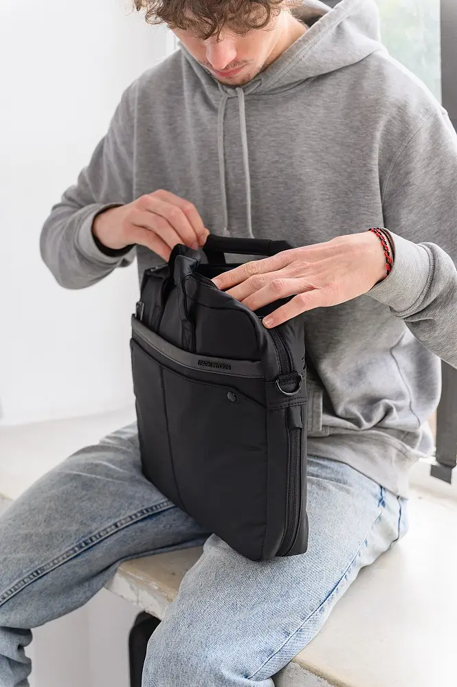 Сумка для ноутбука 15,6 дюймов Mark Ryden MR8001D (Черный) - фото 6