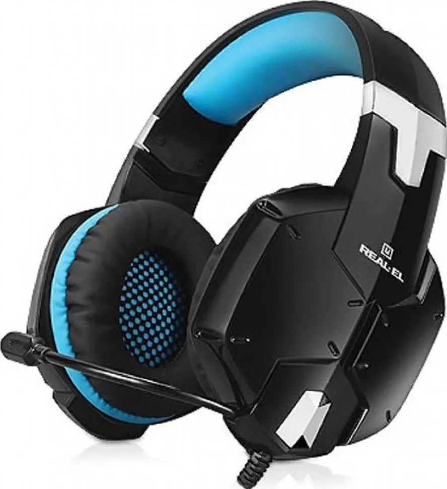 Навушники REAL-EL GDX-7500 чорно-сині