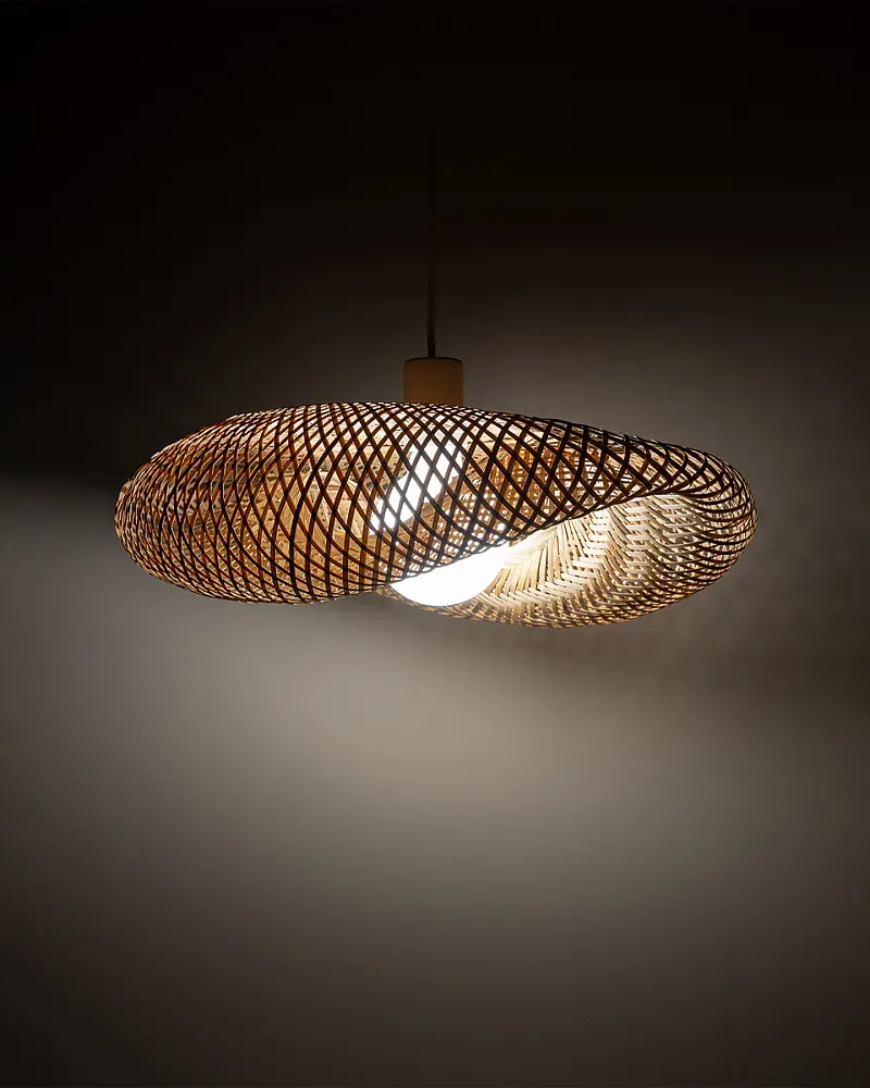 Подвесной светильник, люстра Nowodvorski 11395 Havana S E27 1x25W IP20 Бежевый - фото 4