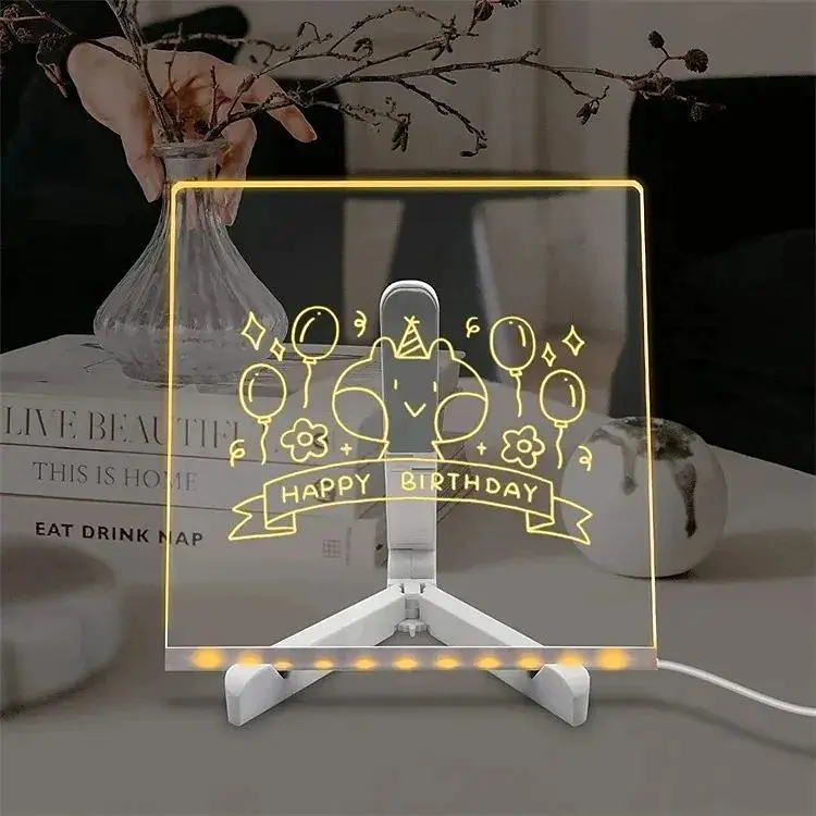 Акрилова світлодіодна дошка для записів XPRO 3D (44589-_266) - фото 5